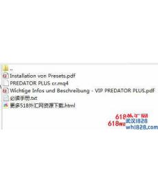 德国ea售价$499 PREDATOR PLUS外汇EA