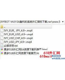 IVYBOT V4.9 EA盈利的系统下载