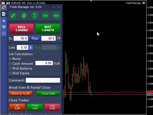 截图 #1 Forex Trade Manager MT5