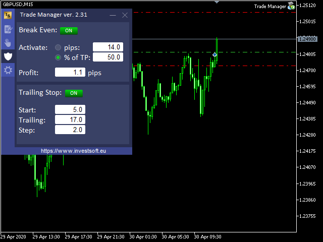 截图 #7 Forex Trade Manager MT5