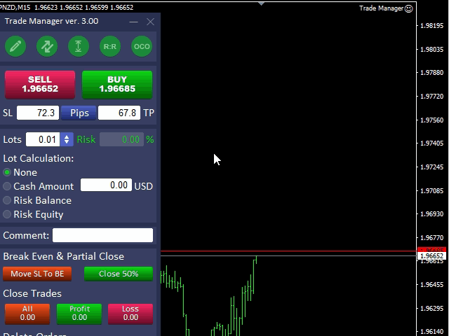 截图 #3 Forex Trade Manager MT5
