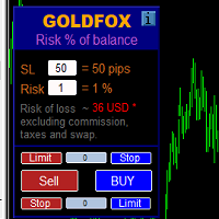 MT5-Lot calculation based on stop loss and risk
